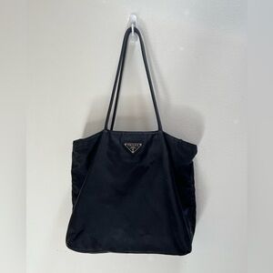 Prada Tessuto Black Nylon City Tote